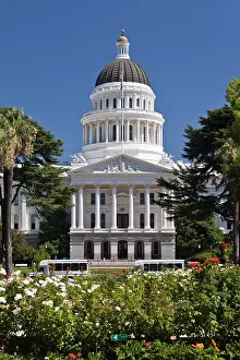 Sacramento: California State Capitol, seat of the legislature