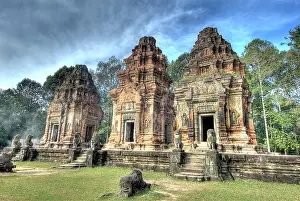 Angkor: Cambodia, Angkor Wat. View of Preah Ko Temple
