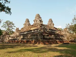 Khmer: Cambodia - The Ta Keo temple in Angkor. The temple