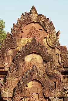 Library: Cambodia - The trilobate pediment of the south
