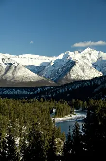 Sulphur: Canada, Alberta, Banff. Views of the Bow