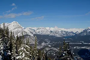 Sulphur: Canada, Alberta, Banff. Views of the Bow