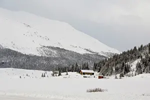 Icefields: Canada, Alberta, Icefields Parkway. Jasper