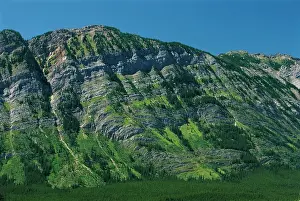 Kananaskis: Canada, Alberta, Kananaskis Country. Limestone