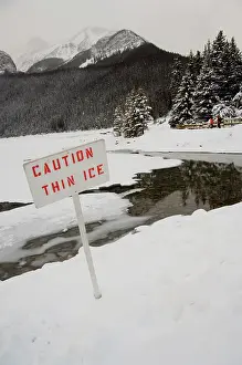 Signage: Canada, Alberta, Lake Louise. Farimont Chateau