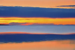 Contrast: Canada, Alberta. Lesser Slave Lake abstract