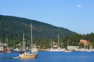 Yacht: Canada, BC, Gulf Islands, Salt Spring Island
