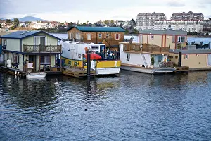 Houseboat: CANADA, British Columbia, Victoria. Inner