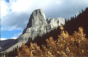 Jasper: CANADA - Jasper National Park - Roche Miette, East of Jasper
