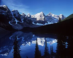 Sympathy: CANADA - Lake Moraine, also showing scree