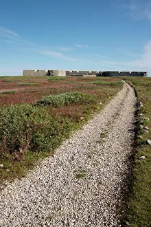 Walkway: Canada, Manitoba, Churchill. National Historic