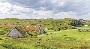 Dwelling: Canada, Newfoundland and Labrador. L Anse aux Meadows