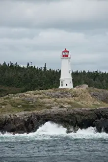 Scotia: Canada, Nova Scotia, Louisbourg. Lighthouse