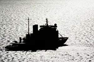 Conserving: Canada, Nunavut, Baffin Island. the silhouette