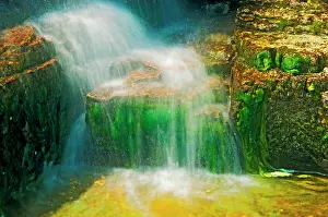 Cascading: Canada, Ontario, Georgian Bay. Cascading