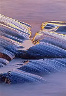 Superior: Canada, Ontario, Neys Provincial Park. Rock