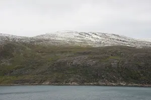 Negative: Canada, Quebec, Douglas Harbor. Remote fjord