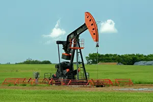 Pump: Canada, Saskatchewan, Carlyle. Oil well