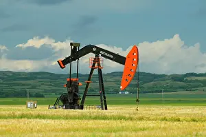 Pump: Canada, Saskatchewan, Carlyle. Oil well