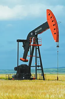 Pump: Canada, Saskatchewan, Carlyle. Oil well
