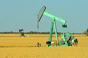 Pump: Canada, Saskatchewan, Carlyle. Oil well
