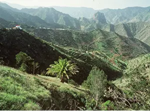 Gomera: The Canaries, La Gomera - showing mountains and