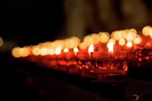 Candles: Candles at Heilig-Bloedbasiliek (Basilica