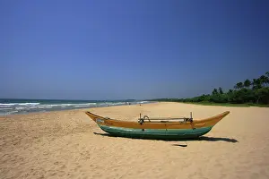 Peebles: Canoe, Bentota Beach, Sri Lanka
