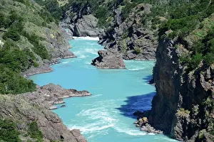 Puerto: Canyon of Rio Baker, near Puerto Bertrand, Regi&, xee824;e