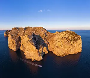 Pollena: Cap Formentor with lighthouse in the morning light