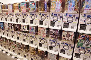 Shops: Capsule Lab capsule toy shop in Harajuku, Tokyo, Japan