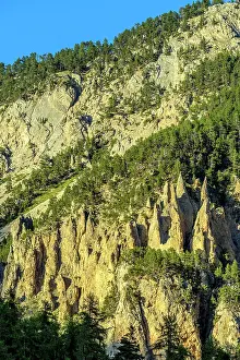 Neck: Cargneules eroded in Val Claree, above Roubion