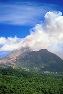 Smoke: Caribbean, Montserrat, Soufriere Hills