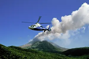 Smoke: Caribbean, Montserrat, Soufriere Hills