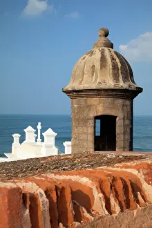Dennis: Caribbean, Puerto Rico, Old San Juan. Lookout
