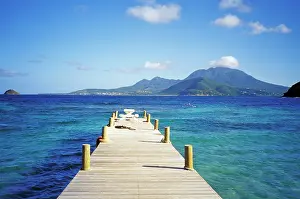 Picnic: Caribbean, St. Kitts. Turtle Bay view