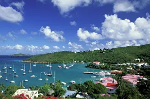 Moored: Caribbean, US Virgin Islands, St. John