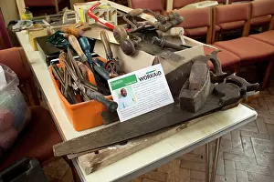 Tools: Carpentry Tools - collection of used carpentry tools