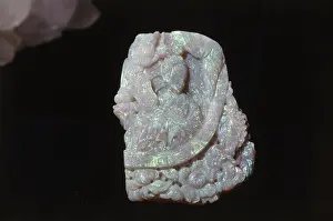 Dioxide: Carved Opal