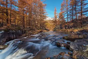 Larix: Cascade Fontcouverte - Nevaches - Hautes Alpes -
