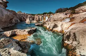 Roque: Cascade Sautadet - La Roque sur Ceze - gard - France