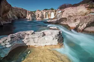 Roque: Cascade Sautadet - La Roque sur Ceze - gard - France