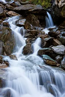 Virgen: The cascades in the valley of river Isel