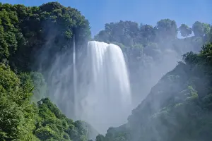 Roman: The Cascata delle Marmore, the Marble Falls, is