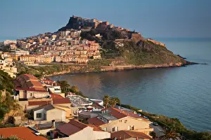 12th: Castelsardo town at sunrise, Sardinia, Italy