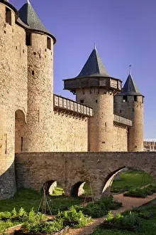 Fortified: Castle inside La Cite Carcassonne, Languedoc-Roussillon