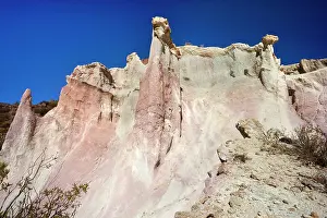 Pinkish: Castle Rock - rock formation in the shape of a