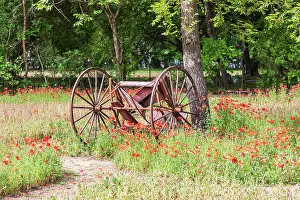 Vintage: Castroville, Texas, USA. (Editorial Use Only) Rusted