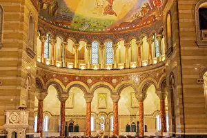 Interior: The Cathedral Basilica of St. Louis, Missouri. (Editorial