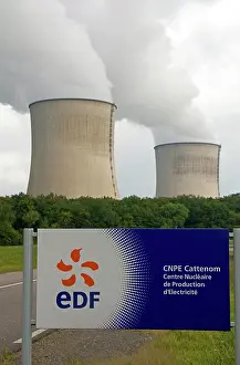 Located: The Cattenom Nuclear Power Plant located